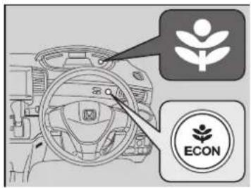 Honda Freed Hybrid (2014) - ECON スイッチ - 1