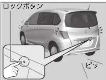 ロックボタン ピッ