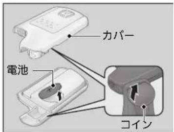 カバー 電池 コイン