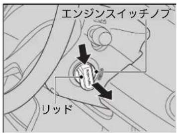 エンジンスイッチノブ リッド
