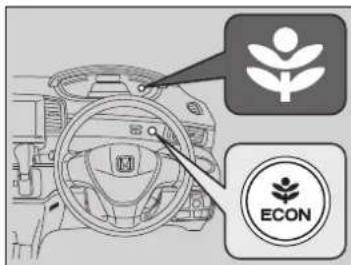 Honda Freed Hybrid (2013) - ECON スイッチ - 1