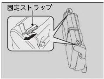 固定ストラップ°