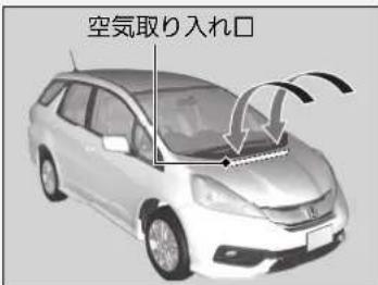 空気取り入れ口