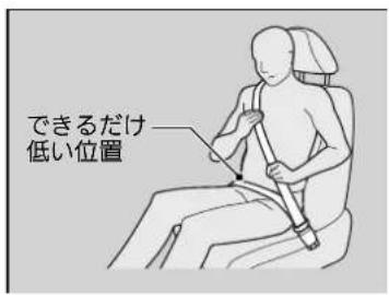 できるだけ 低い位置