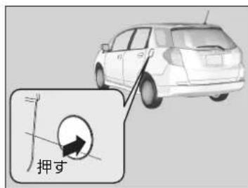 押す