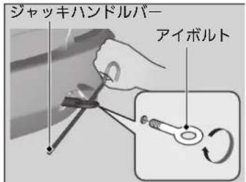 ジャッキハンドルバー アイボルト