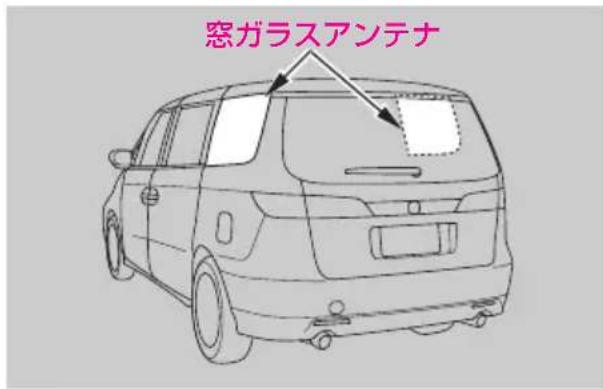 窓ガラスアンテナ