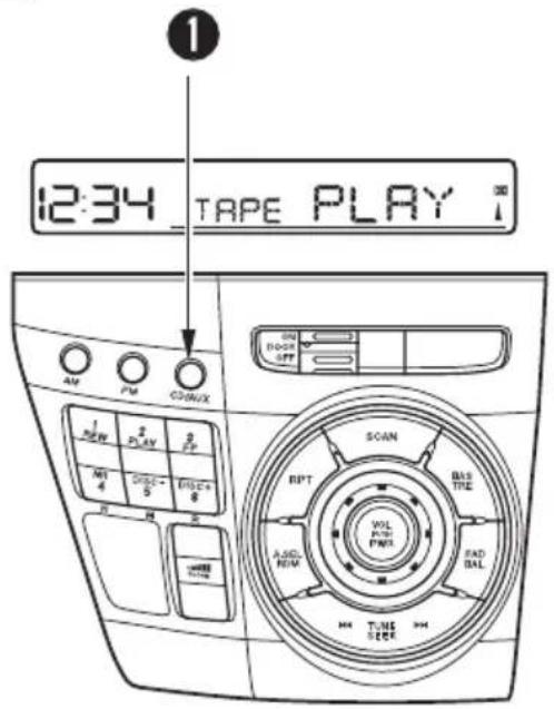 12:34 TAPE PLAY AM PM CONVIX 1 2 PLAY 3 P M1 4 ON/OFF ON DOOR OFF SCAN RPT BAS TIRE WOL PWR PWR ASOL REM BAD BAL TUNE SEER