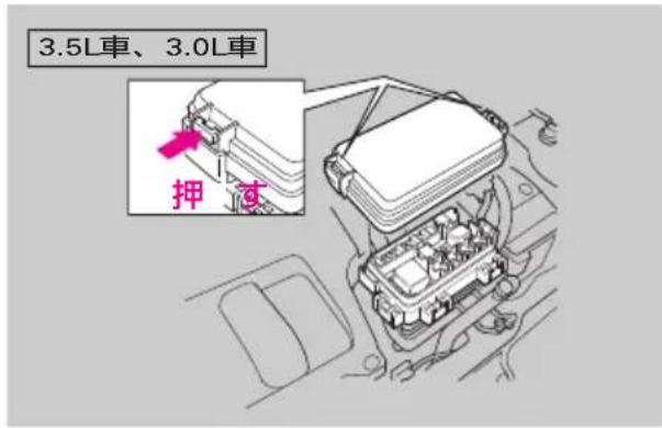 3.5L車、3.0L車 押式