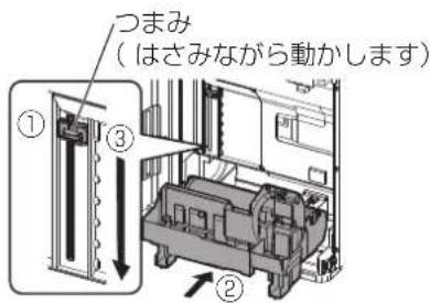 PANASONIC F-JDL50-W - 本体にトレーを戻す - 1