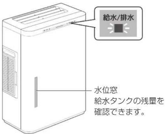 PANASONIC F-JDL50-W - 給水/排水のしかた① - 1