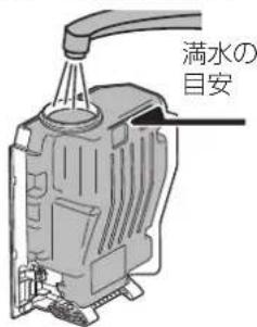 PANASONIC F-JML30-W - 本体からタンクを取り出し、水を入れる - 3
