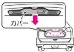 NISSAN X-Trail Hybrid (2017) - 電球(バルブ)交換 - 1