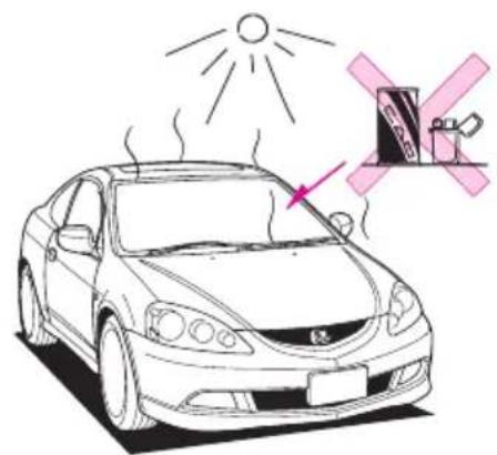 Honda Integra Type S (2005) - 車内にライターや炭酸飲料缶などを放置しないで。 - 1