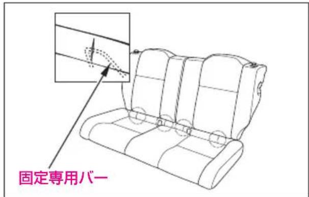 固定専用バー