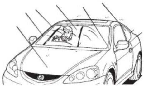 Honda Integra Type S (2005) - ワイパーのふきむらがあるとき - 1