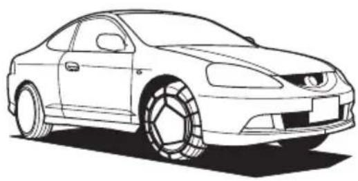 Honda Integra Type S (2005) - 取り付けかた - 1