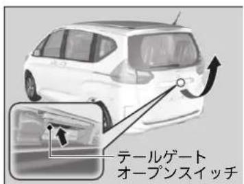 テールゲート オープンスイッチ