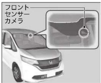 フロント センサーカメラ