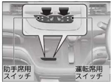 助手席用 スイッチ 運転席用 スイッチ