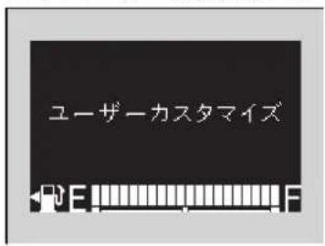 ユーザーカスタマイズ