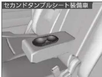 セカンドタンブルシート装備車