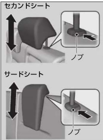 セカンドシート ノブ サードシート ノブ