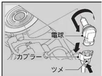 電球 カプラー ツメ