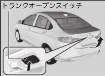 トランクオープンスイッチ