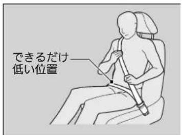 できるだけ 低い位置