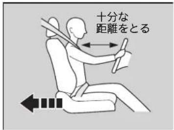 十分な 距離をとる