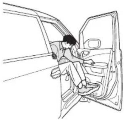 Honda Elysion (2009) - ドアの凍結 - 2