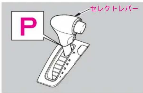 セレクトレバー P