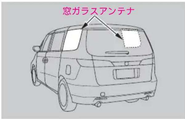 窓ガラスアンテナ