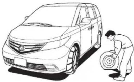 Honda Elysion (2009) - (タイヤまわりの着氷) - 2