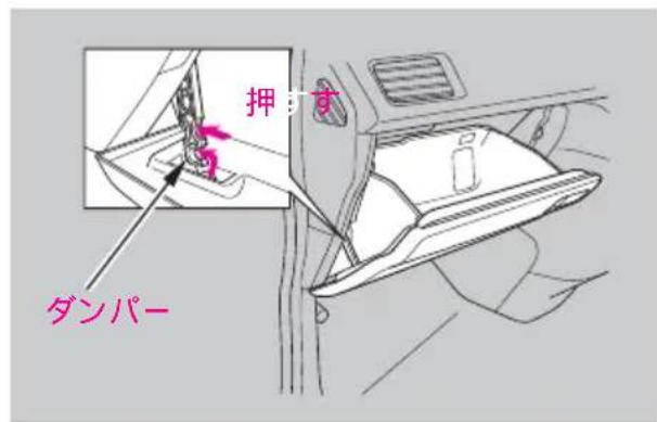 押す ダンパー