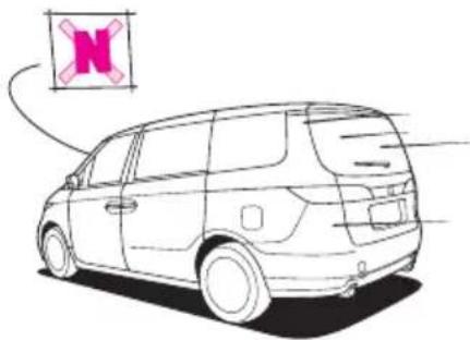 Honda Elysion (2009) - 走行しているとき。 停車してい 6とき。 - 1