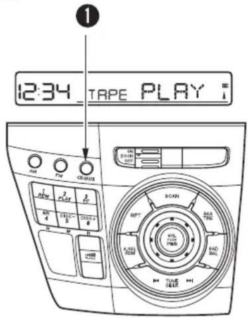12:34 TAPE PLAY ON E-0401 OFF AM PM CDRAWX 1 NEW 2 PLAY 3 FC REF 4 CHECK- 5 CHECK- 6 H M H SCAN RPT BRLS TREE FAD BAL TUBE SETR