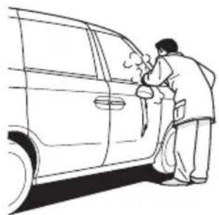 Honda Elysion (2009) - ドアの凍結 - 1