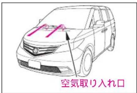 空気取り入れ口