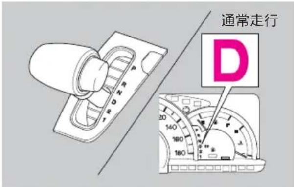 通常走行 D
