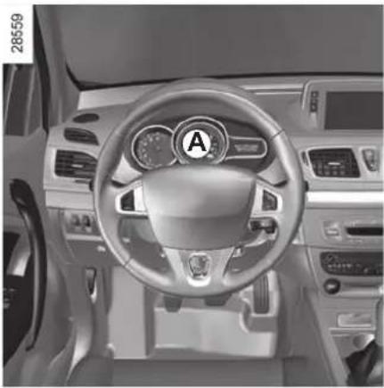 RENAULT Megane Grandtour (2009) - PRÍSTROJOVÁ DOSKA: svetelné kontrolky (2/3) - 1