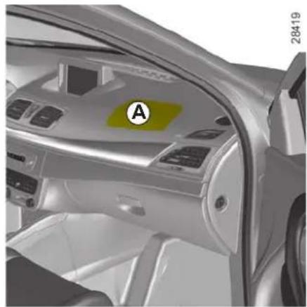 RENAULT Megane Grandtour (2009) - Airbag pre vodiča a spolujazdca - 1