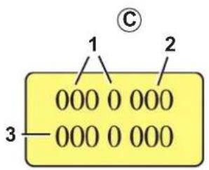 ① 000 0 000 3—000 0 000