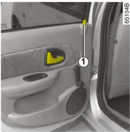 RENAULT Clio Campus Storia (2009) - ZAMYKANIE DVERÍ - 1