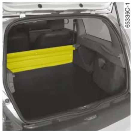 RENAULT Clio Campus Storia (2009) - KRYT BATOŽINOVÉHO PRIESTORU: úžitková verzia - 3