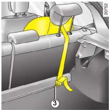 RENAULT Clio Campus Storia (2009) - BEZPEČNOSŤ DETÍ: výber spôsobu uchytenia detskej sedačky (2/2) - 2