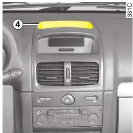 RENAULT Clio Campus Storia (2009) - ODKLADACIE PRIESTORY, PRIESTOR KABÍNY (1/3) - 3