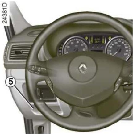RENAULT Clio Campus Storia (2009) - ODKLADACIE PRIESTORY, PRIESTOR KABÍNY (2/3) - 1