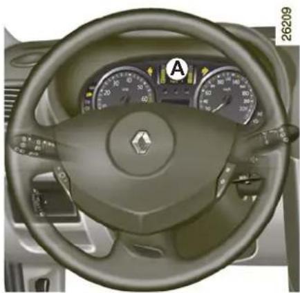 RENAULT Clio Campus Storia (2009) - PRÍSTROJOVÁ DOSKA: svetelné kontrolky (3/4) - 1